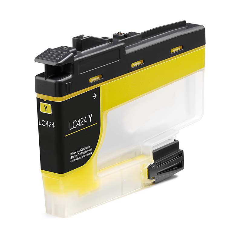 Brother LC424 Compatible Yellow Ink Cartridge